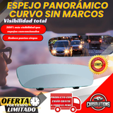 Espejo panoramico curvo sin marcos